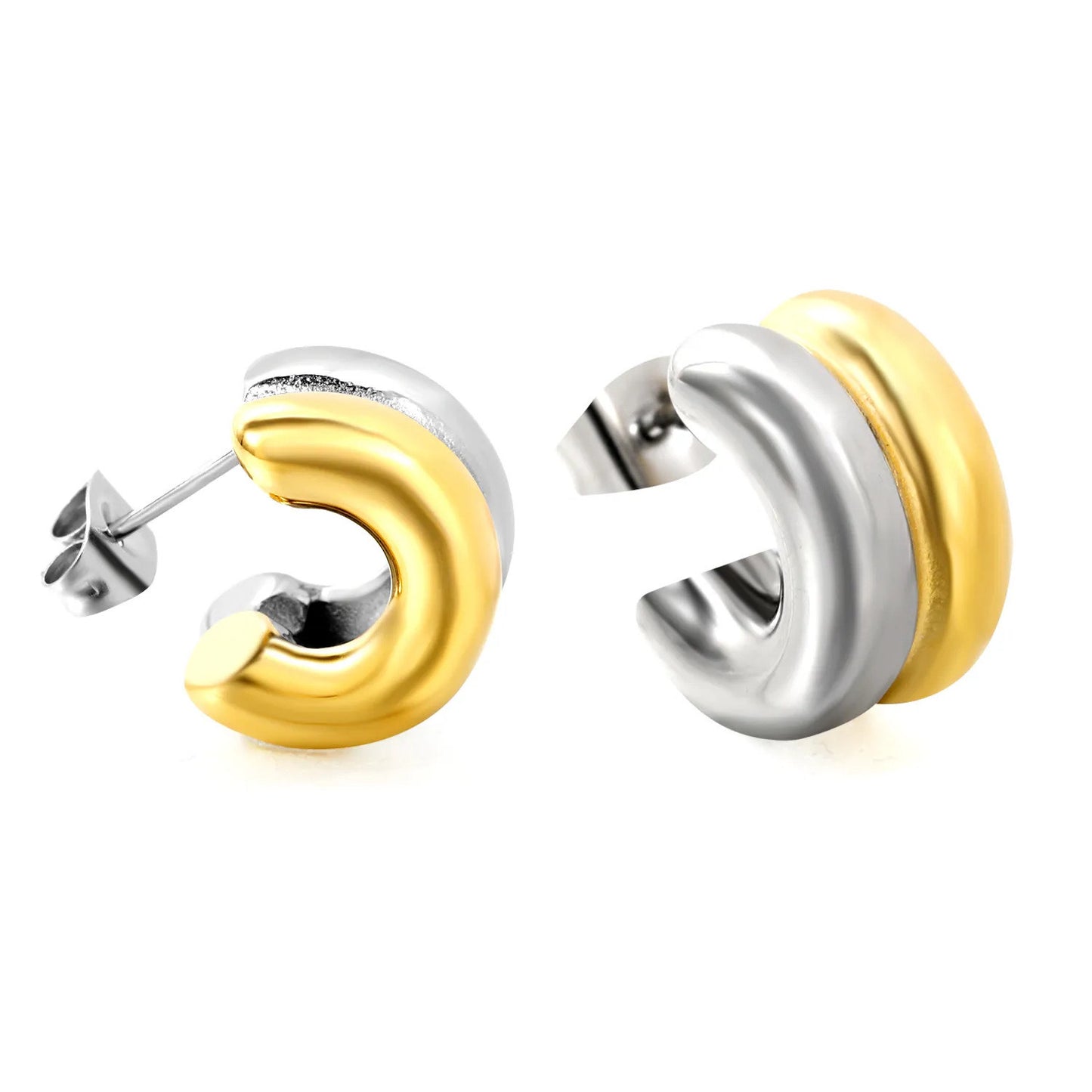 Double Duty Stud Earrings