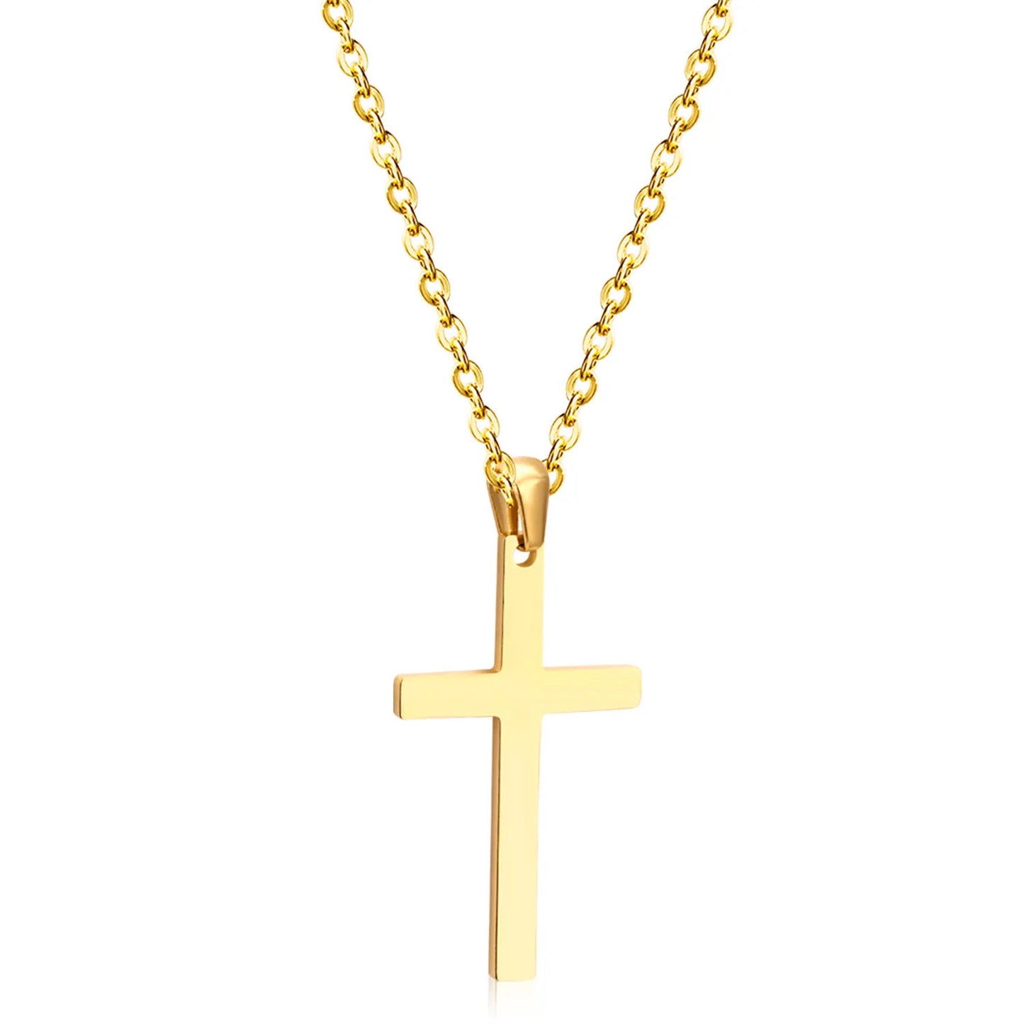 Blessed Babe Necklace Gold