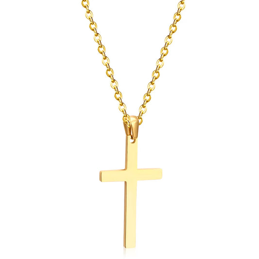 Blessed Babe Necklace Gold
