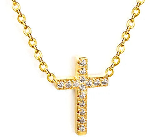 Blessed Bling Necklace Gold