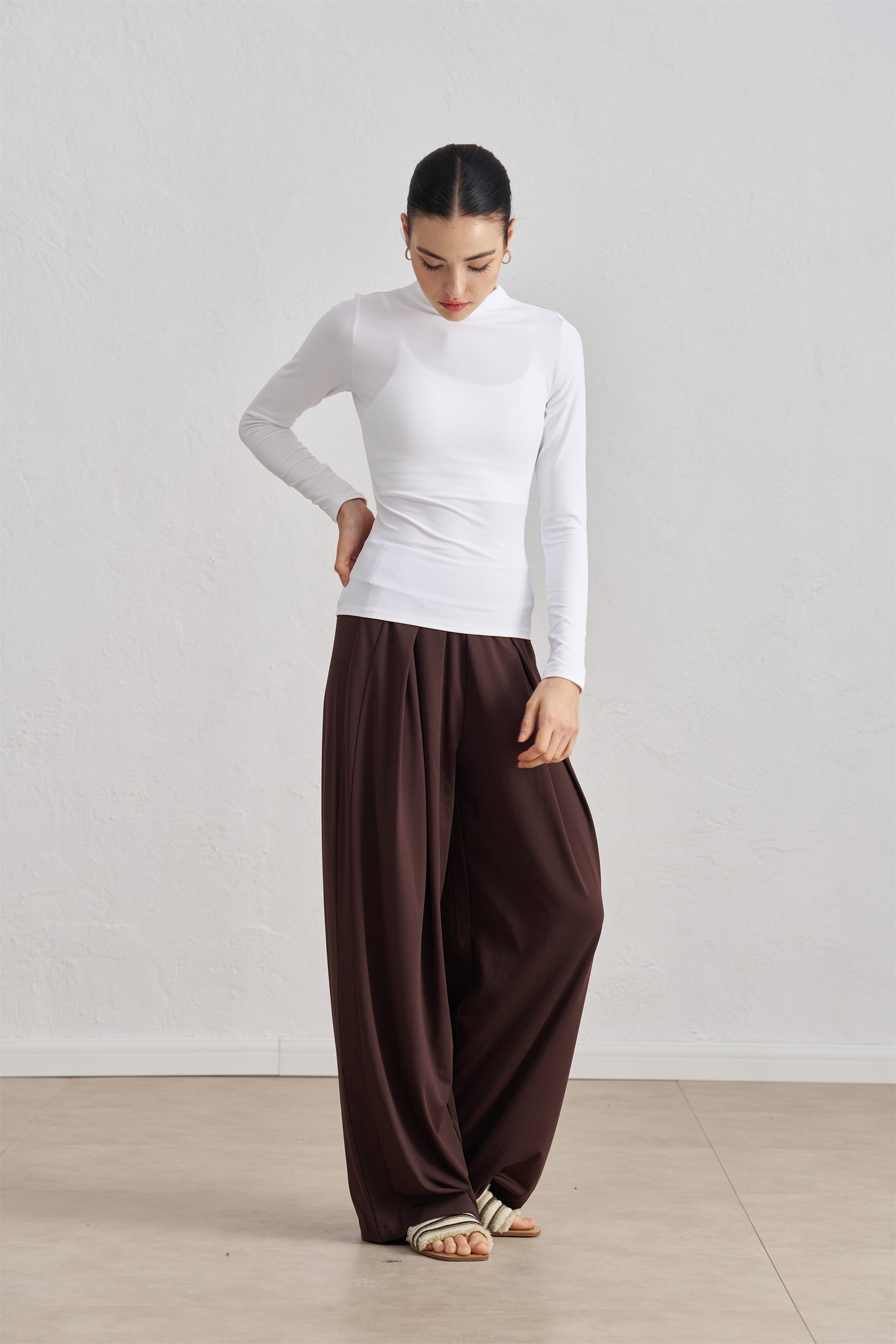 Luxe Draped Pant 31"