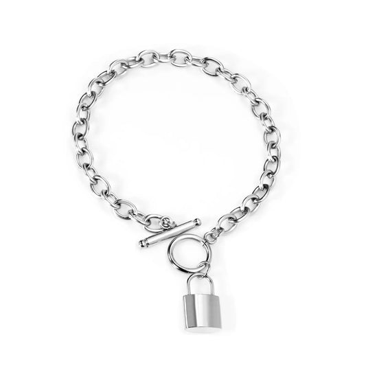 Hidden Key Bracelet Silver