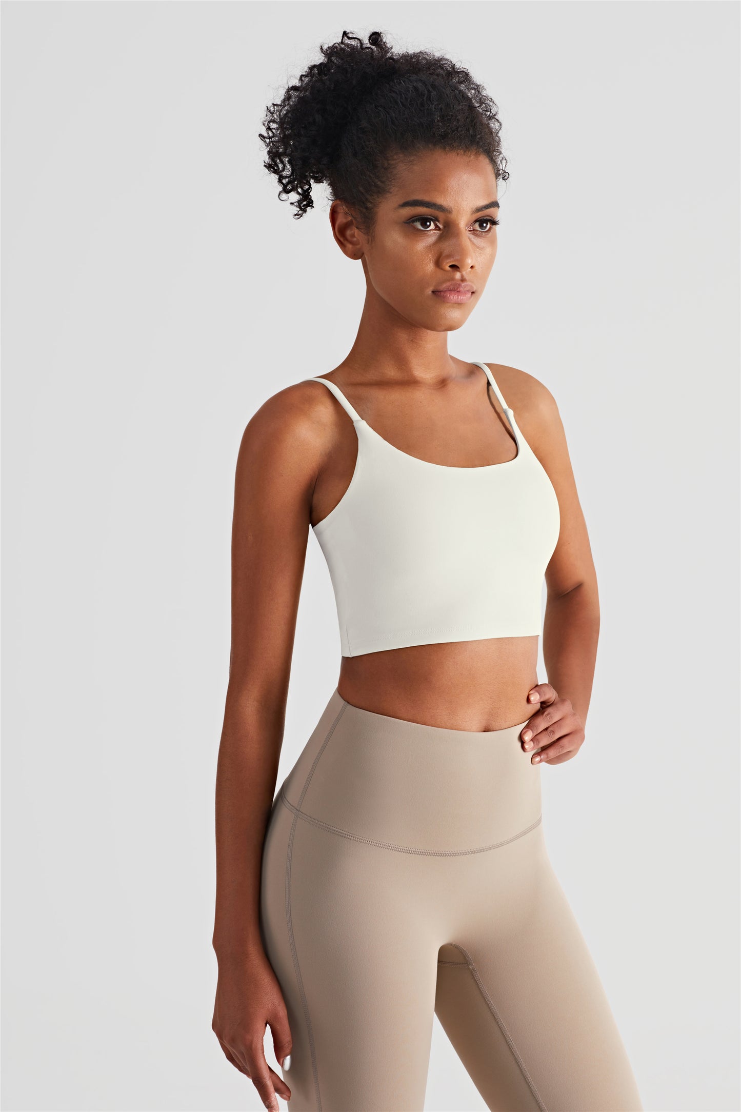 Luxe Lycra Crop Tank