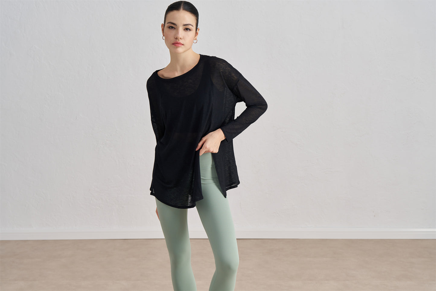 Luxe Slub Yarn Long Sleeve