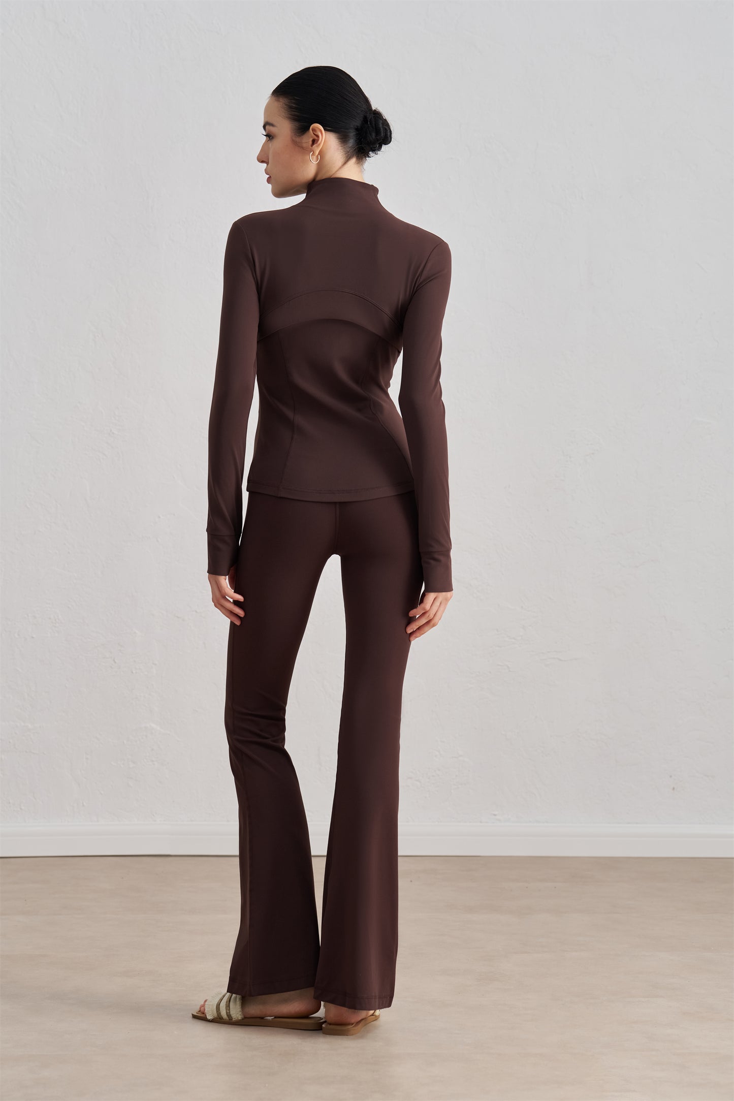 Luxe Free Zip Up Jacket- Full Length