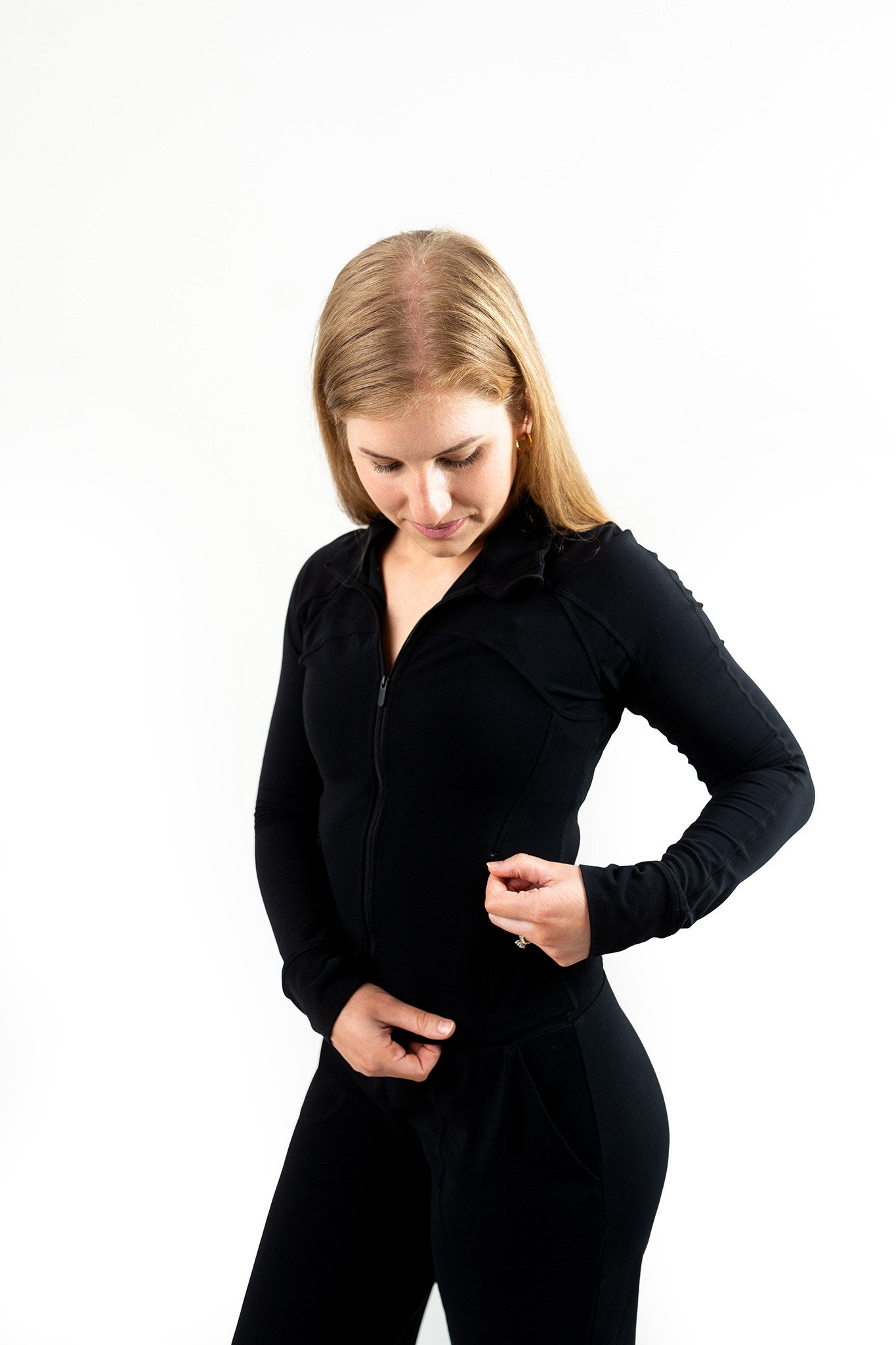 Luxe Free Zip-Up Jacket