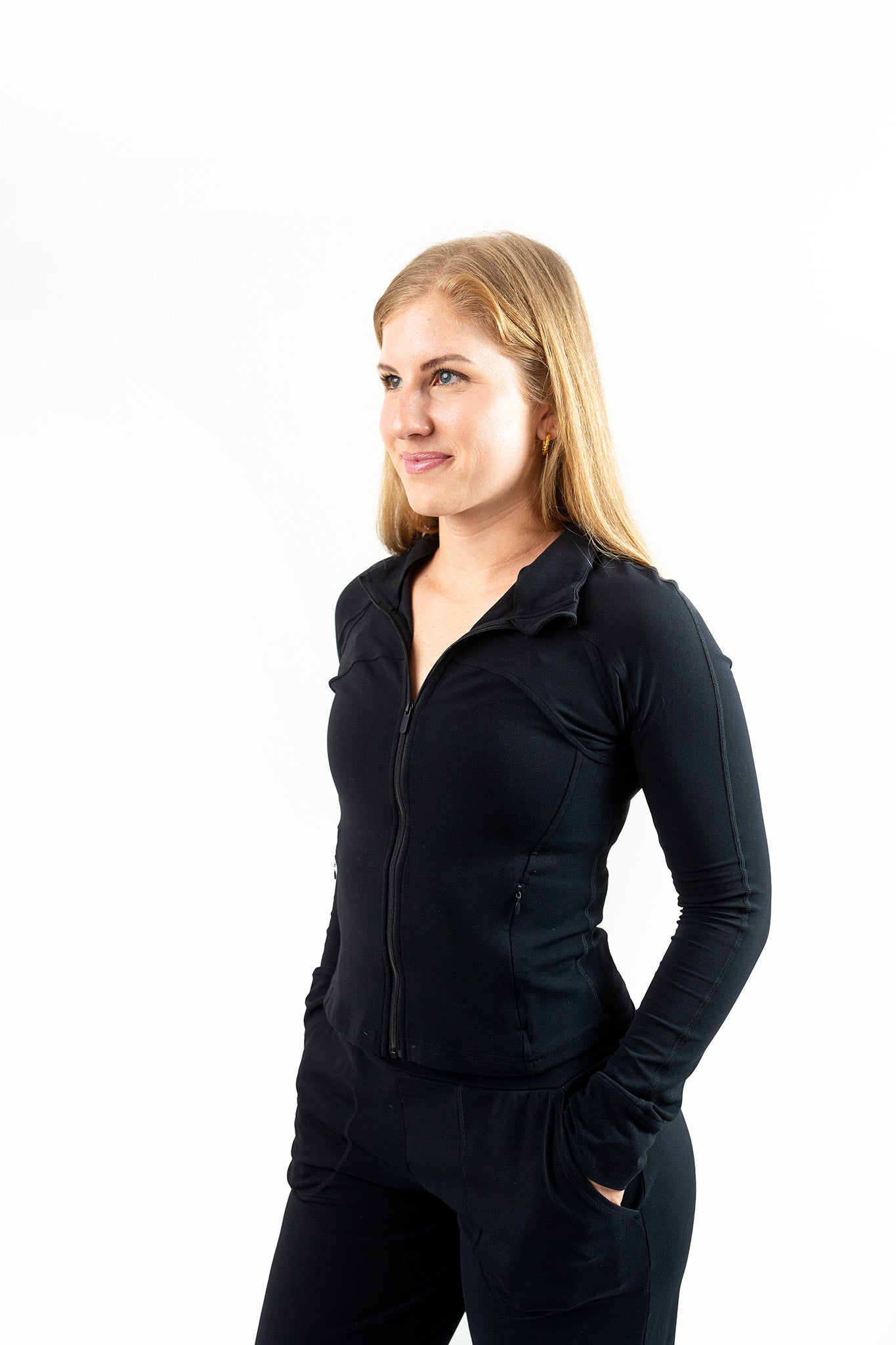 Luxe Free Zip-Up Jacket