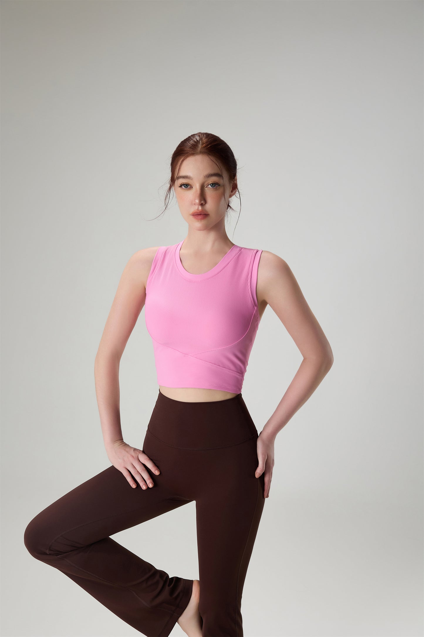 Luxe Free Ribbed Power Tank