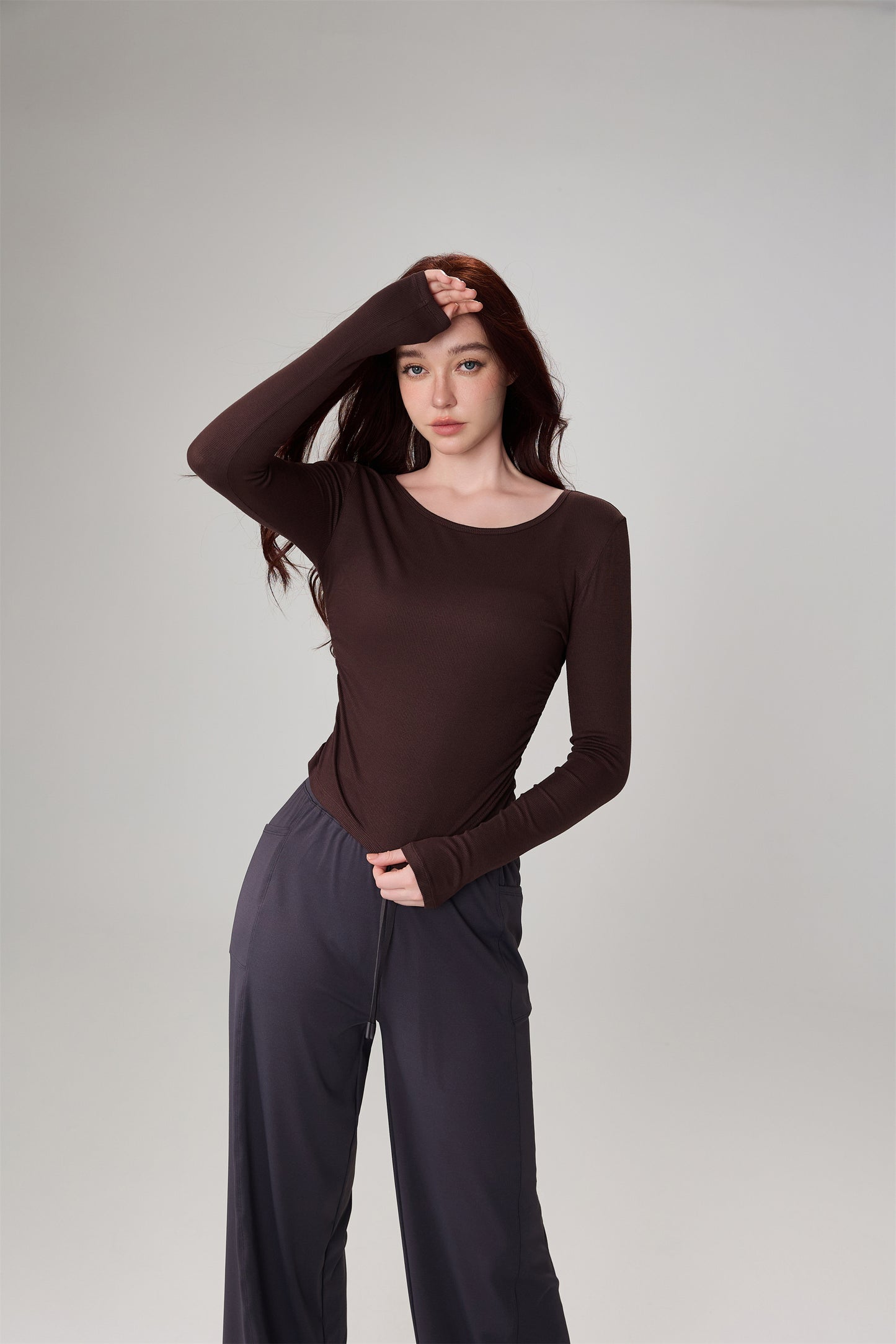 Luxe Modal Fitted Long Sleeve Tee