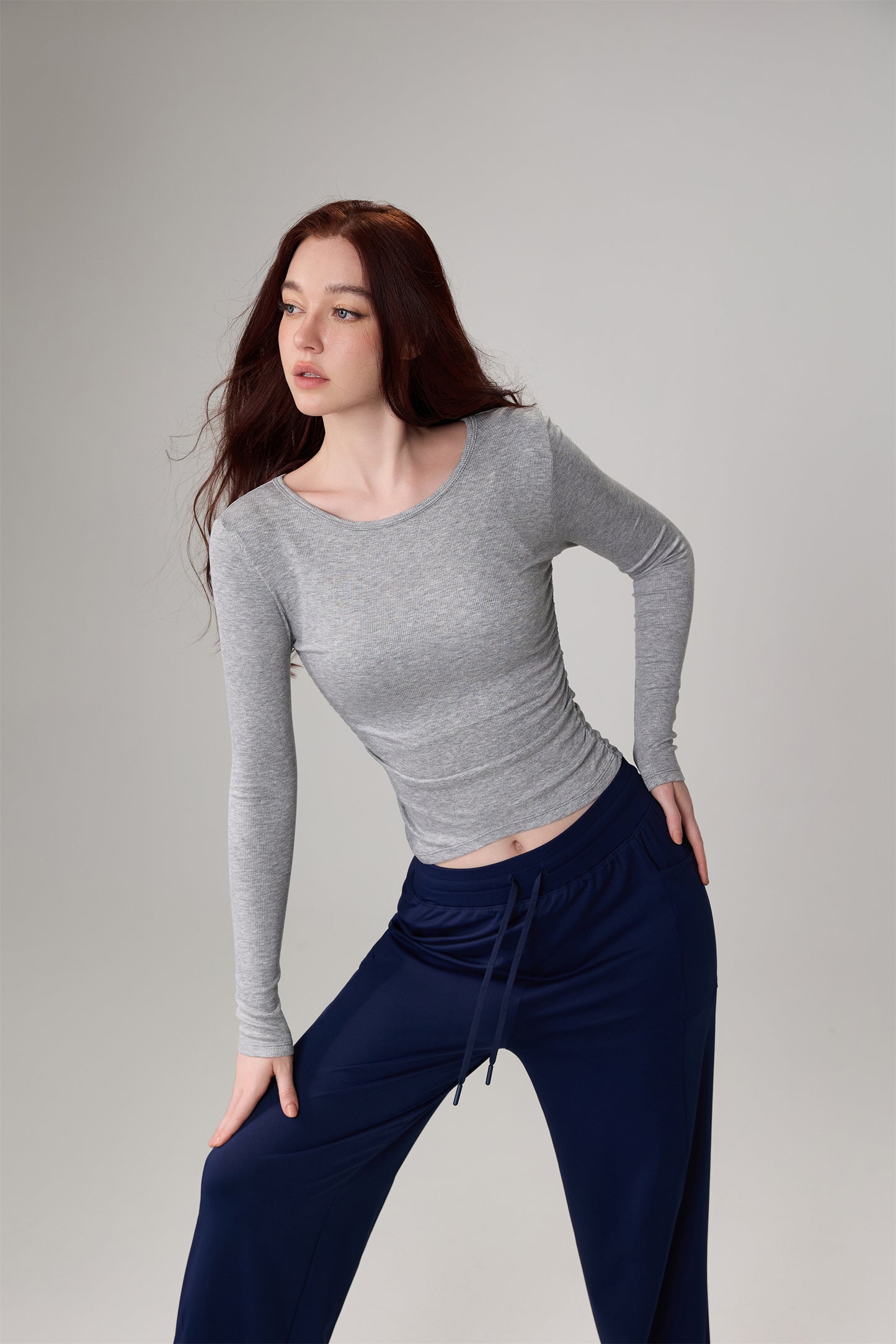 Luxe Modal Fitted Long Sleeve Tee