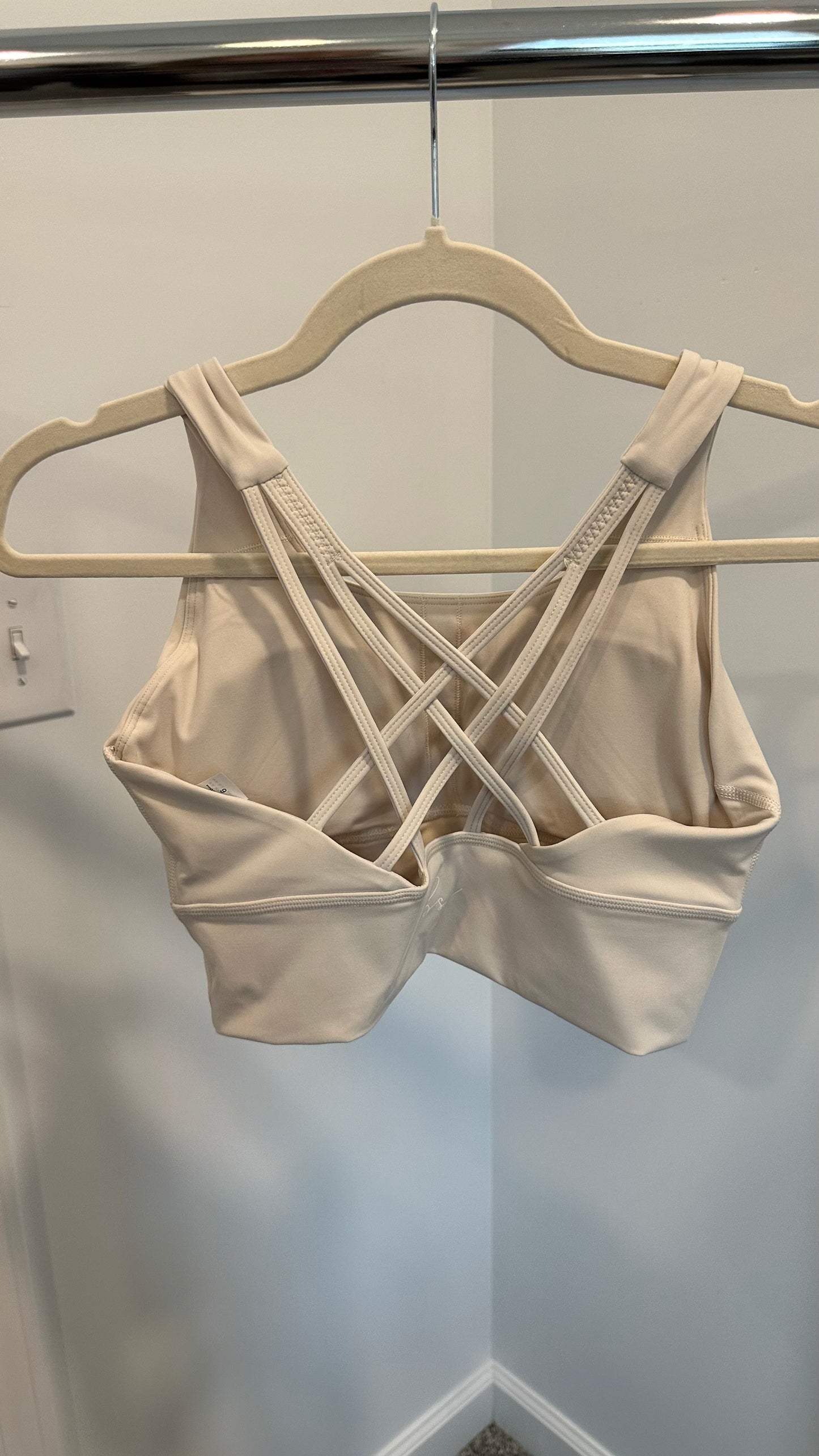 Gentle Mover Long Line Strappy Sports Bra